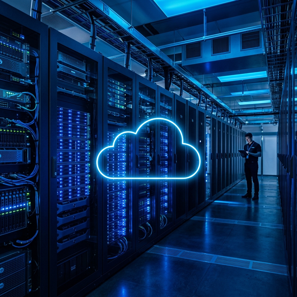 High Tech Server Datacenter